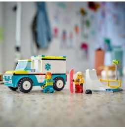 LEGO City 60403 Ambulance and Snowboarder