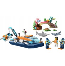 LEGO City Explorer Diver Boat Set 60377