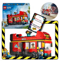 LEGO City 60407 Autobuz turistic roșu