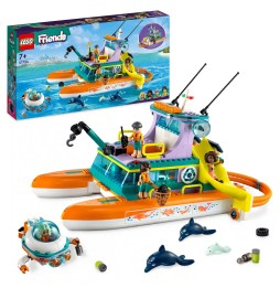 LEGO Friends 41734 Barca de salvare marină