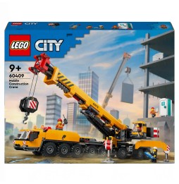 LEGO City Macara mobilă galbenă 60409