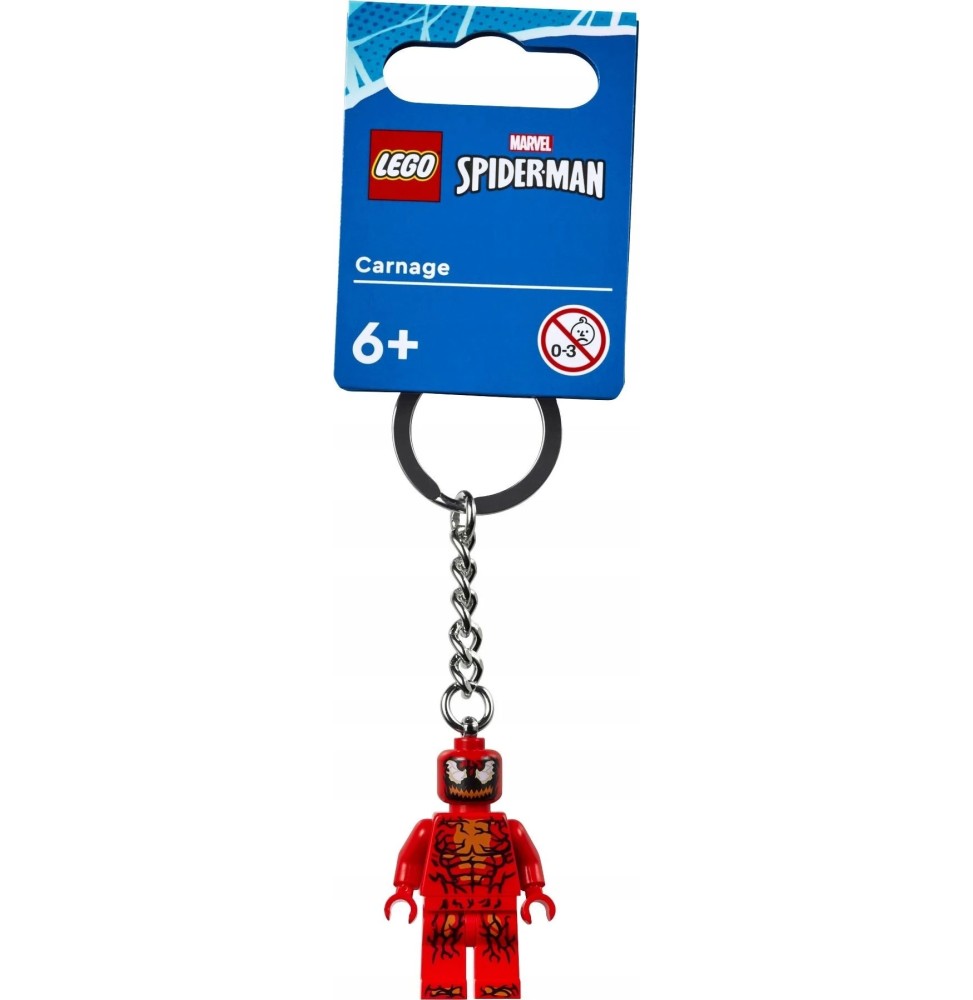 LEGO Spiderman Keychain with Carnage 854154