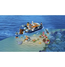 LEGO City Explorer Diver Boat Set 60377