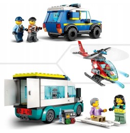 LEGO City Parking for Emergency Vehicles