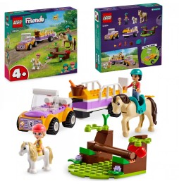 LEGO Friends 42634 Przyczepa na konia i kucyka