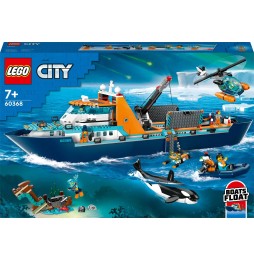 LEGO City 60368 Barca cercetătorului Arctic