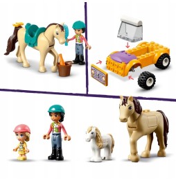 LEGO Friends 42634 Przyczepa na konia i kucyka