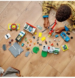 LEGO City Parking for Emergency Vehicles