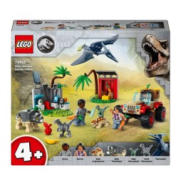 Cărți LEGO Jurassic World 76963 Centru salvare