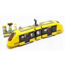 Lego City 60271 Tramvai cu stație