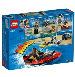 LEGO City 60272 Police Boat Transport Set