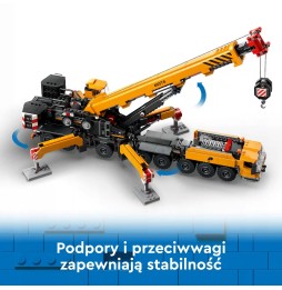 LEGO City Macara mobilă galbenă 60409