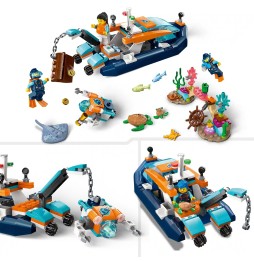 LEGO City Explorer Diver Boat Set 60377