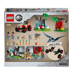 Klocki Jurassic World 76963 Centrum ratunkowe