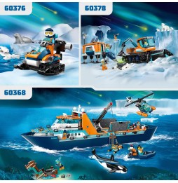 LEGO City 60376 Arktyczny skuter śnieżny