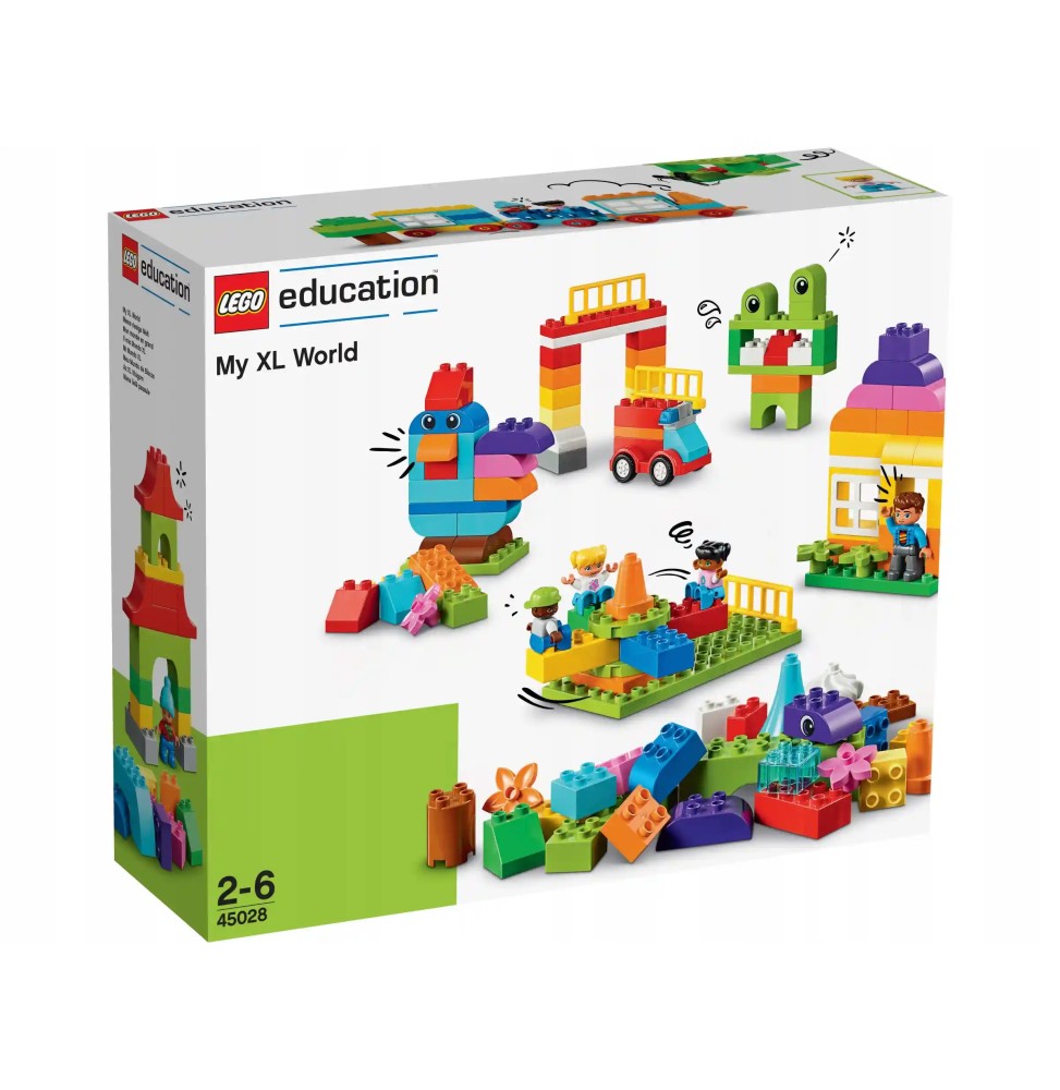 LEGO Education DUPLO Mój świat XL 45028 - Klocki dla dzieci