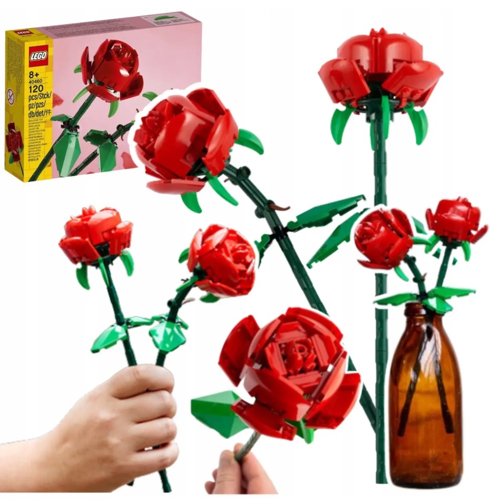 LEGO Trandafiri 40460 - Cadou pentru Valentine's Day