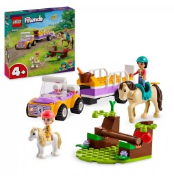 LEGO Friends 42634 Przyczepa na konia i kucyka