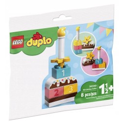 LEGO 30330 Duplo Birthday Cake - 8 Pieces