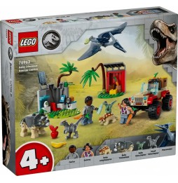 Cărți LEGO Jurassic World 76963 Centru salvare