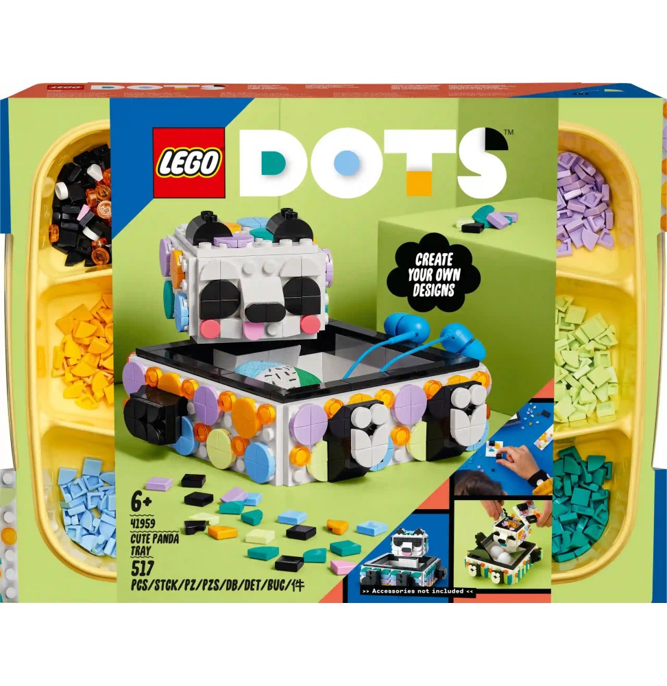 LEGO Dots - Cute Panda Storage Container