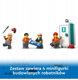 LEGO City Żółty ruchomy żuraw 60409