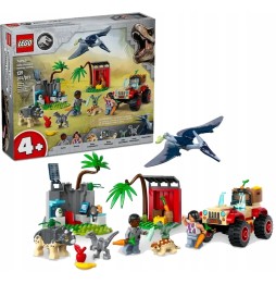 Cărți LEGO Jurassic World 76963 Centru salvare