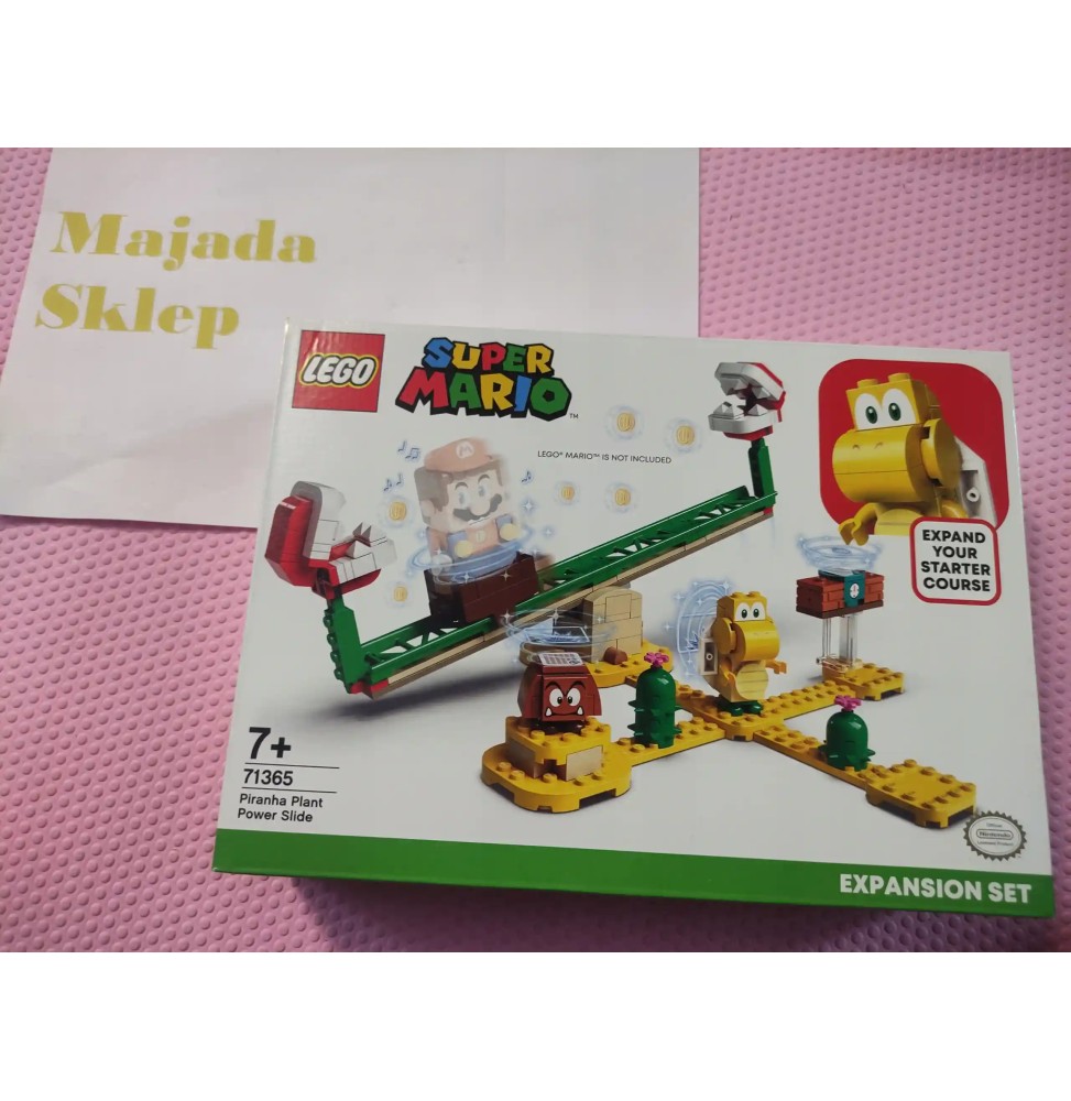 LEGO Super Mario Megazjeżdżalnia Piranha 71365