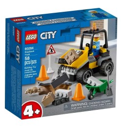 Lego City Road Work Vehicle 60284