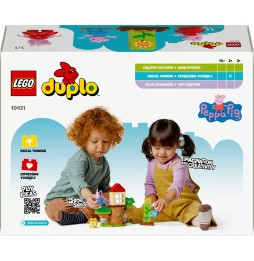 LEGO DUPLO Grădina și casa din copac Peppy 10431