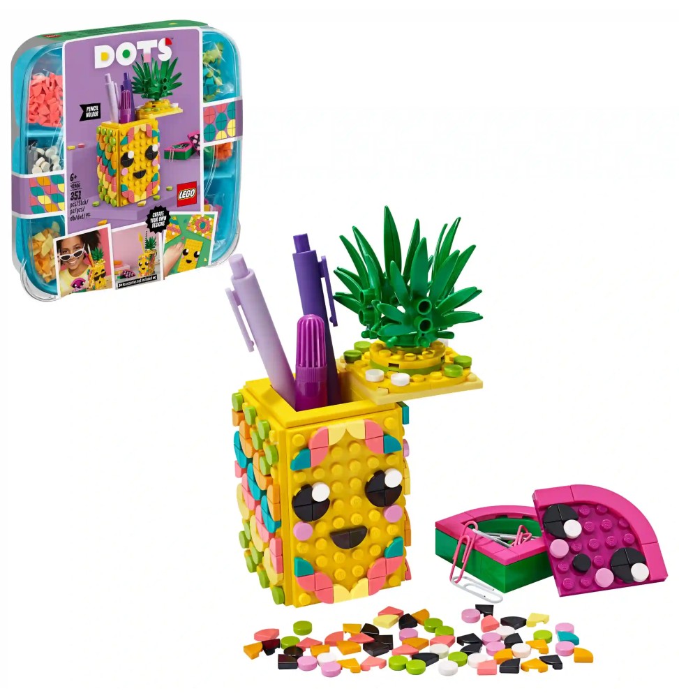 LEGO Dots Recipient pentru pixuri ananas