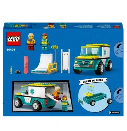 LEGO City 60403 Ambulance and Snowboarder