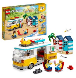 LEGO Creator Camper pe plajă 31138