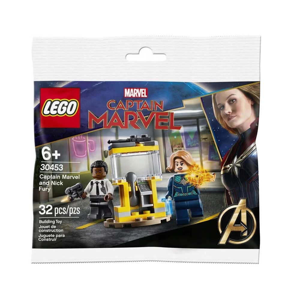 LEGO 30453 Captain Marvel și Nick Fury