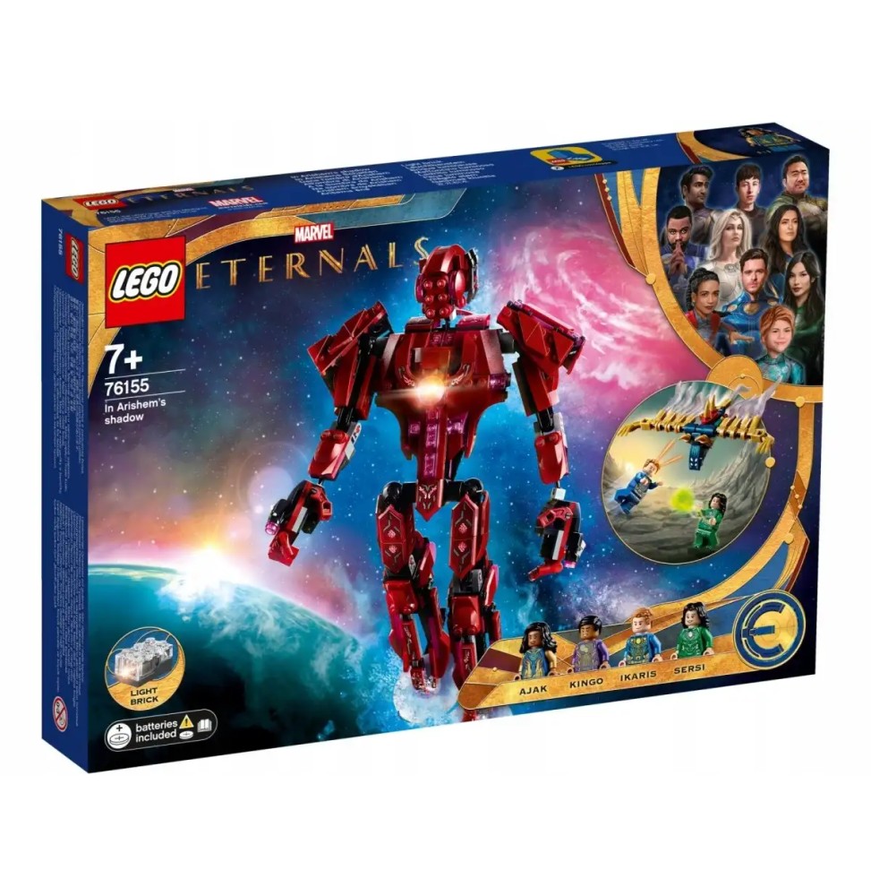 LEGO 76155 Supereroi Marvel - În umbra lui Arishem