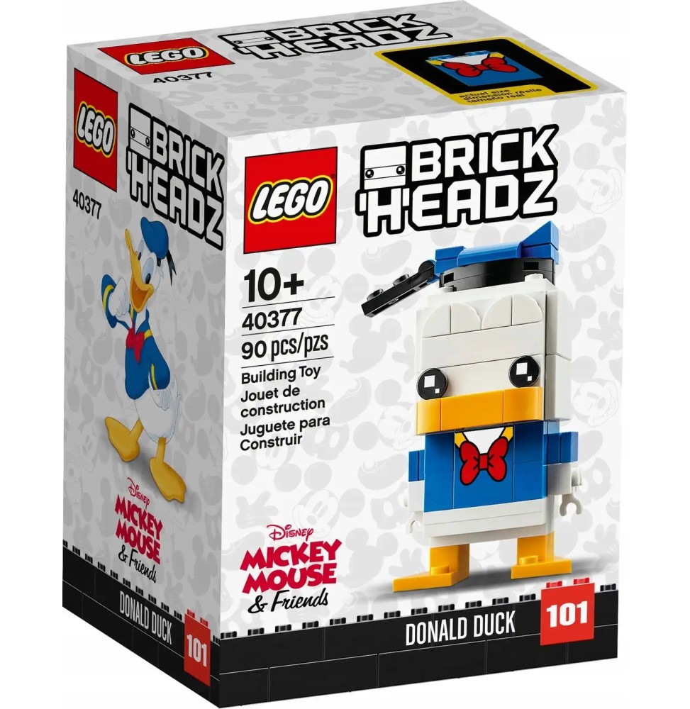 LEGO 40377 BrickHeadz Kaczor Donald