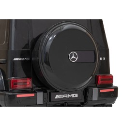 Mercedes AMG G63 dla dzieci - czarny z pilotem, MP3, LED