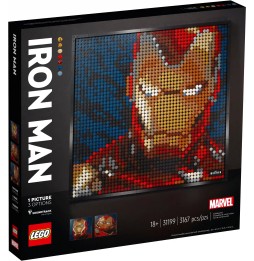 LEGO Art 31199 Iron Man Marvel Studios