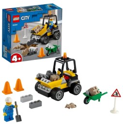 Lego City Road Work Vehicle 60284