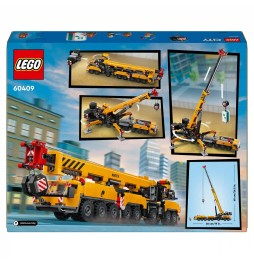 LEGO City Macara mobilă galbenă 60409