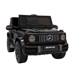 Mercedes AMG G63 dla dzieci - czarny z pilotem, MP3, LED