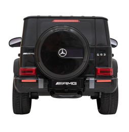 Mercedes AMG G63 dla dzieci - czarny z pilotem, MP3, LED