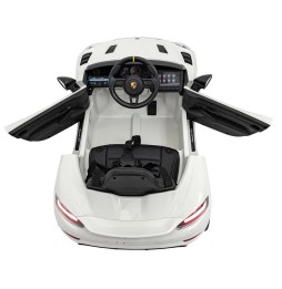 Vehicul Porsche Spyder RS 718 alb pentru copii