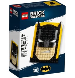 LEGO Brick Sketches 40386 Batman dla dzieci