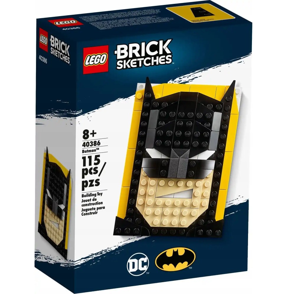 LEGO Brick Sketches 40386 Batman dla dzieci