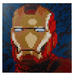 LEGO Art 31199 Iron Man Marvel Studios