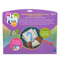 Playfoam, foam dough for learning numbers