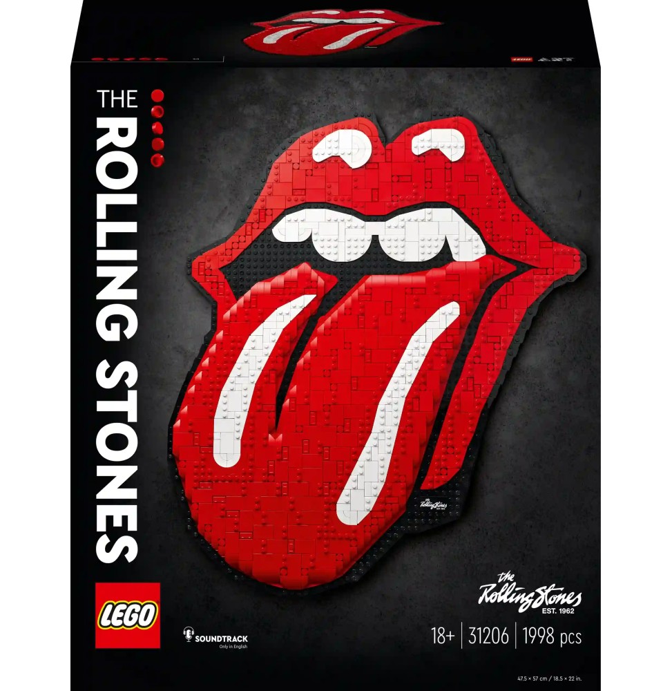 LEGO Art 31206 The Rolling Stones - Zestaw Klocków