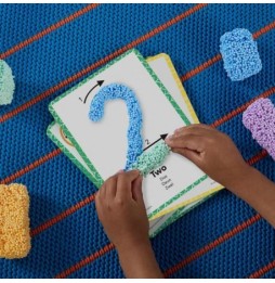 Playfoam, foam dough for learning numbers