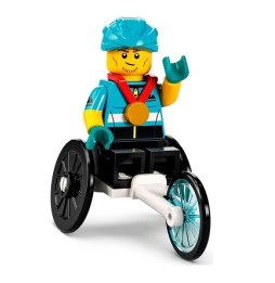 LEGO Minifigures Seria 22 Zawodnik na Wózku